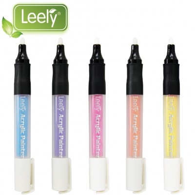 0049W Refillable acrylic paint marker pens set for Multiple uses